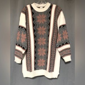 Vintage 80’s Unbranded Oversized Sweater Dress